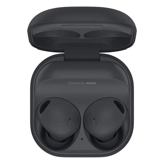 Samsung Galaxy Buds2 Pro - True Wireless Kopfhörer mit Geräuschunterdrückung, Graphite, inkl. Nukin Clear Case - Exklusiv bei Amazon