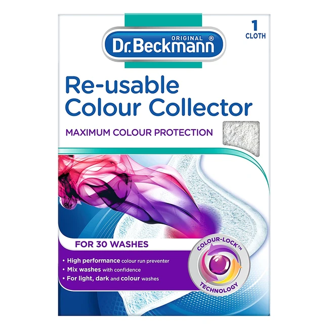 Dr Beckmann Reusable Colour  Dirt Collector Cloth - Up to 30 Washes