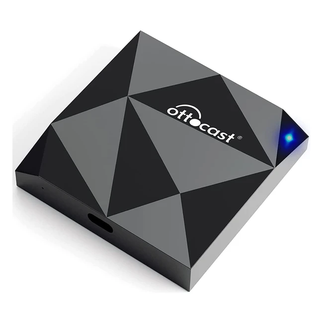 Adaptador CarPlay inalámbrico Ottocast para iPhone - Plug and Play, sin cables, compatible con vehículos CarPlay fabricados entre 2016 y 2023