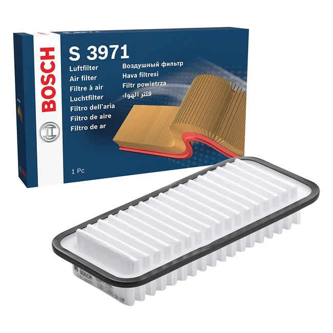 Filtre à air Bosch S3971 pour voiture - haute qualité et efficacité de filtration