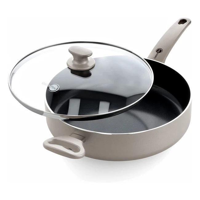 GreenPan Cambridge Nonstick Sauté Pan 28cm/4.2L PFAS-Free Bronze
