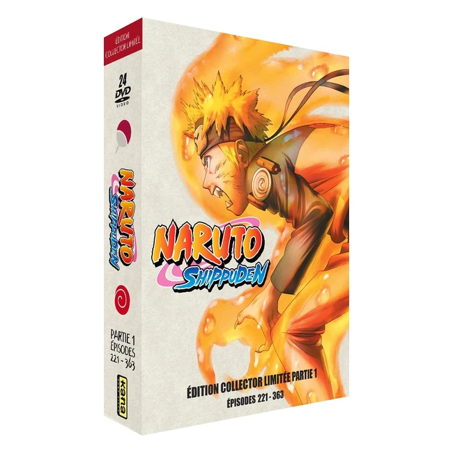 Naruto Shippuden Intégrale Partie 1 Édition Collector Limitée A4 - Achetez Maintenant!