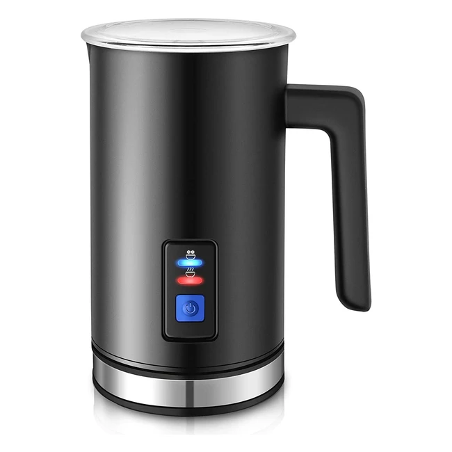 Montalatte elettrico automatico in acciaio inox da 500W con rivestimento antiaderente - Adatto per latte e caffè