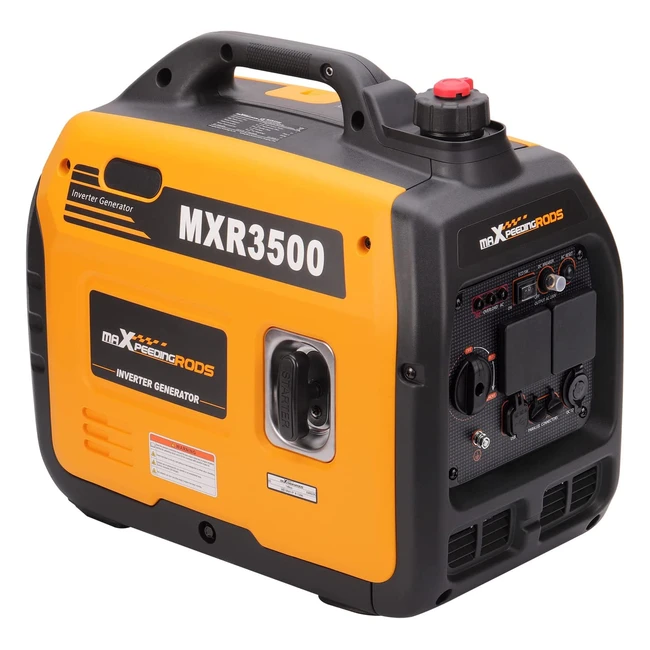 Maxpeedingrods 3300W Portable Inverter Generator - Fuel Efficient  Quiet