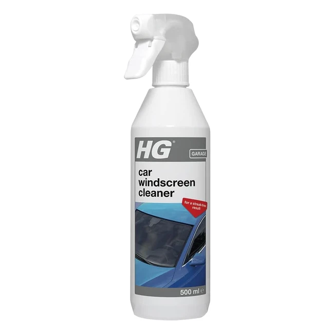 HG Car Windscreen Cleaner - Streak-Free Shine for All Vehicles - 500ml #CarCleaner #WindscreenCleaner #StreakFreeShine