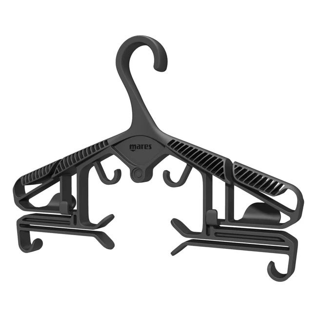 Cintre Multiusages Mares Noir - Robuste et Pratique pour Combinaisons de Plongée