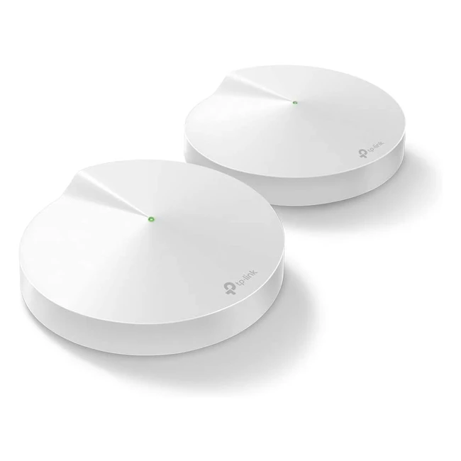 TP-Link Deco M9 Plus Whole Home Mesh WiFi with Smart Home Hub, Alexa Compatible, Pack of 2