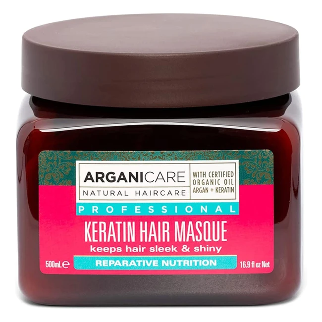 Masque Argankratine 500ml - Arganicare AGN022 - Réparateur & Nutritif