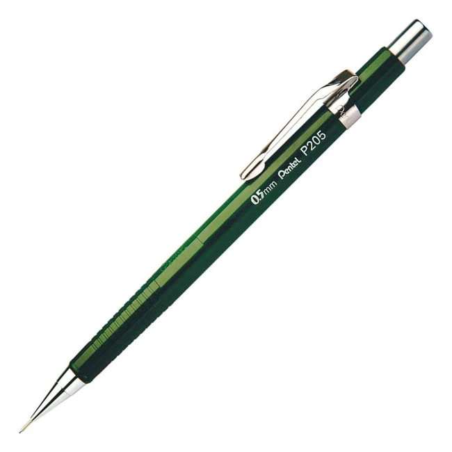 Crayon mcanique Pentel P205D HB 05mm - Vert