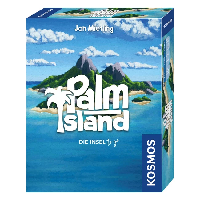 Juego de cartas Kosmos Palm Island 741716 - Construye tu isla en una mano