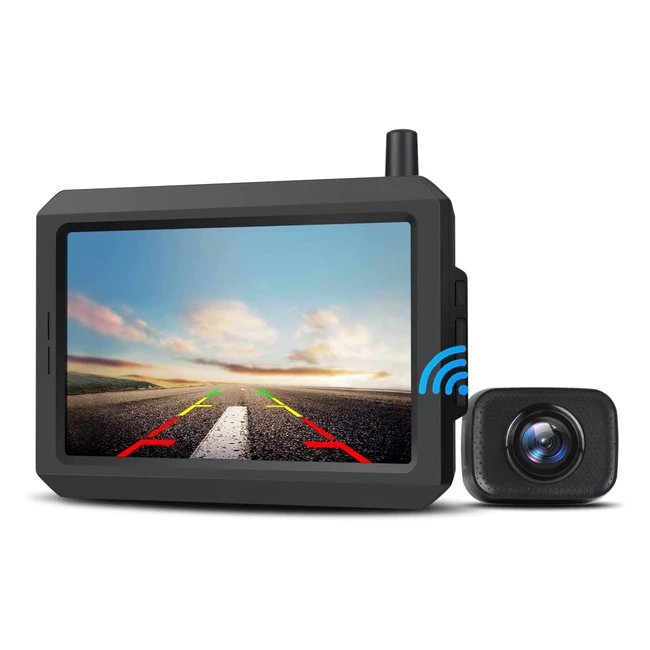 Autovox W7 Wireless Reversing Camera Kit - Stable Signal Waterproof Clear Imag
