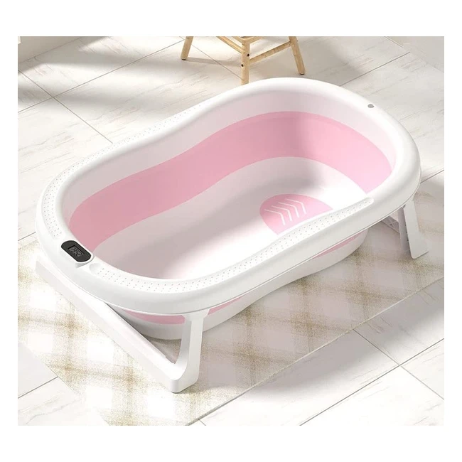 Foldable Baby Bath Tub - Spacious Safe and Portable