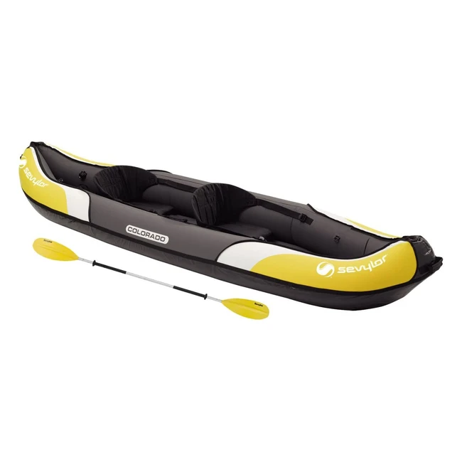 Kayak gonflable Sevylor Colorado 2 places - Robuste et confortable pour mer et l