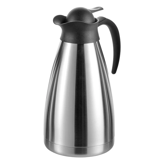 Carafe isotherme inox 1,5L Esmeyer 290071 - Boisson chaude ou froide à portée de main