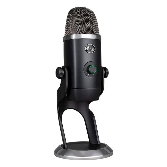 Logitech Blue Yeti X USB Microphone for PC Podcast Gaming Streaming - Profession