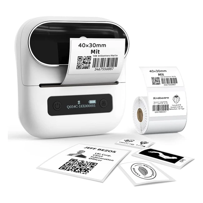 Imprimante dtiquettes Bluetooth Phomemo M220 - tiqueteuse autocollante pour