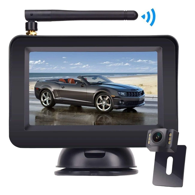Douxury Wireless Reversing Camera - Safer Driving and Parking with 170 Wide An