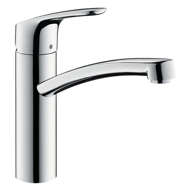 Hansgrohe Focus M41 Kitchen Tap 160 - Single Spray Mode Chrome - 31806000 - Convenient and Easy to Use