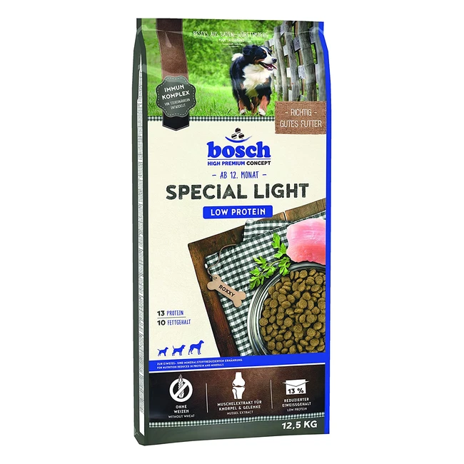 Bosch HPC Special Light Trockenfutter für Hunde mit reduziertem Protein- und Mineralgehalt 1x