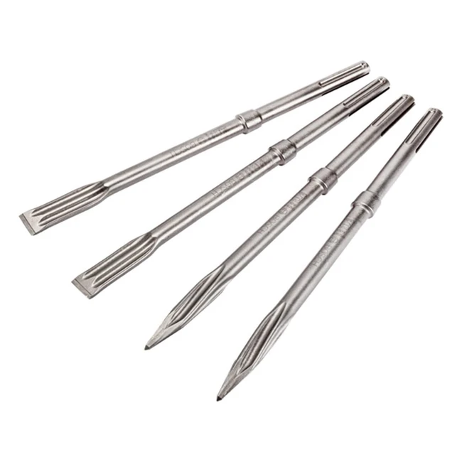 Bosch Professional SDS Max 4-teiliges Meiel-Set fr Abbruchhammer - hhere A