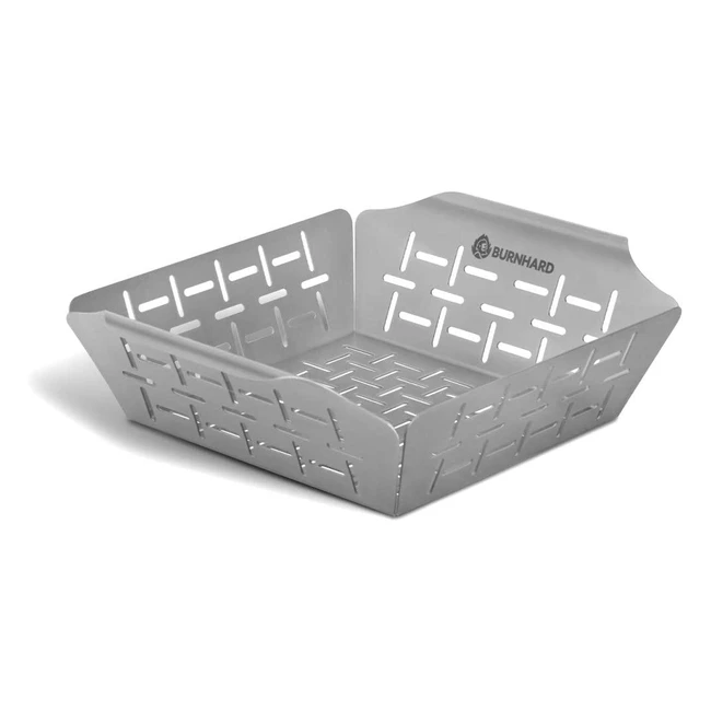Edelstahl-Grillkorb fr Gemse  Burnhard  Splmaschinenfest  Nr 1234  Pe