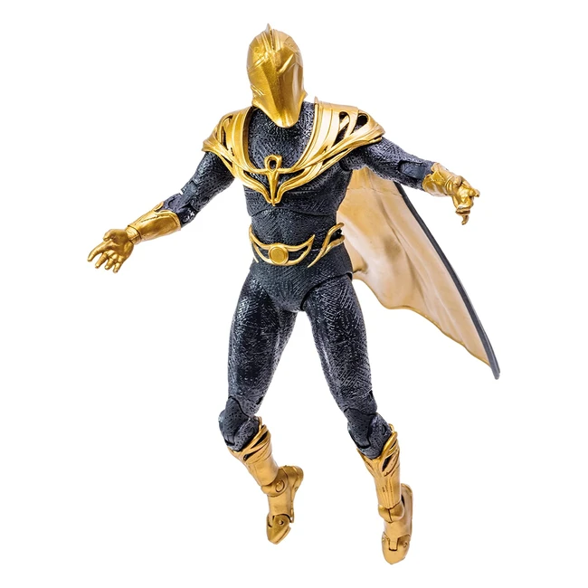 McFarlane Toys 7inch DC Black Adam Dr Fate Action Figure | Ultra-Articulated Collectible with 22 Moving Parts and Unique Character Card