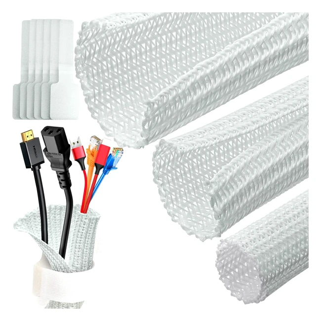 Guaina autosigillante per cavi 3m - Protezione per ufficio, casa e auto