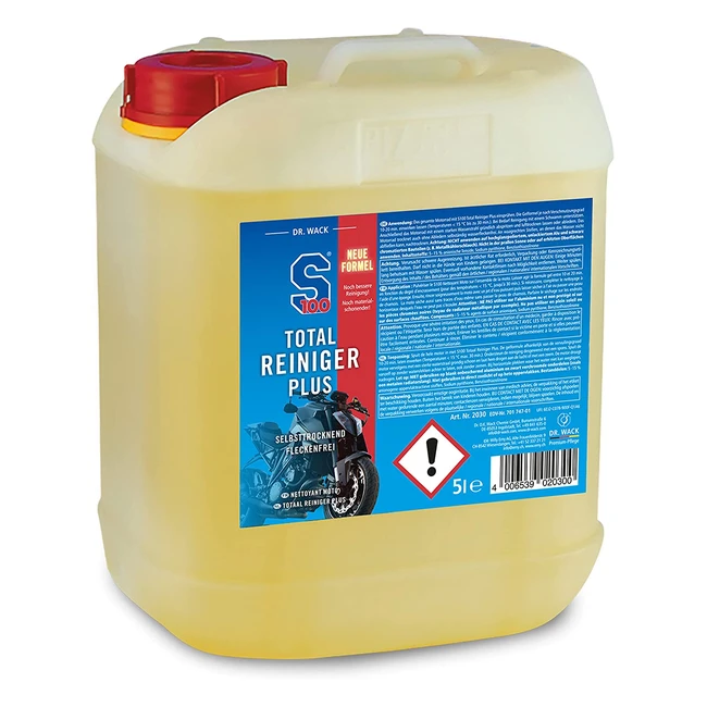 Dr Wack Total Cleaner - Motorradreiniger fr perfekte Reinigungsergebnisse