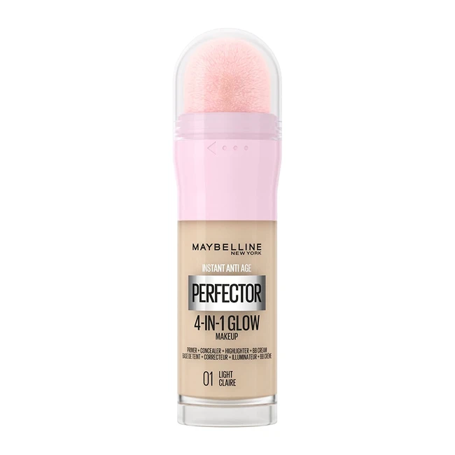 Maybelline New York 4in1 Make-up mit Concealer BB Cream Puder und Primer fr 