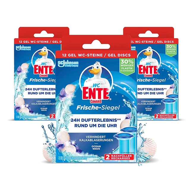 Toilet Duck Fresh Seal Nachfüllung - Für langanhaltende Frische und Sauberkeit