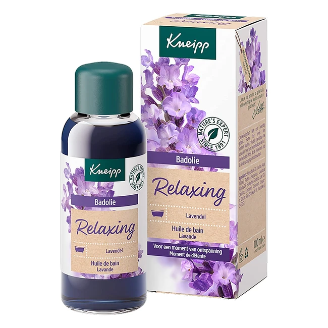 Huile de bain Kneipp Lavande Relaxante 100ml - Détente, Harmonie et Équilibre