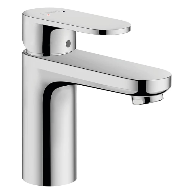 Hansgrohe Vernis Blend Basin Tap with Spout Height 100mm - Water Saving EcoSmart