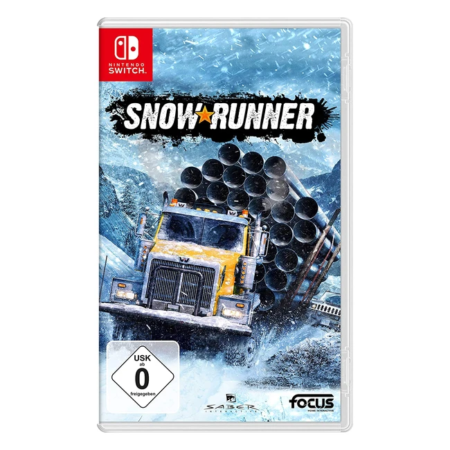 Snowrunner Nintendo Switch - Erlebe extreme Umgebungen mit 40 freischaltbaren Fa