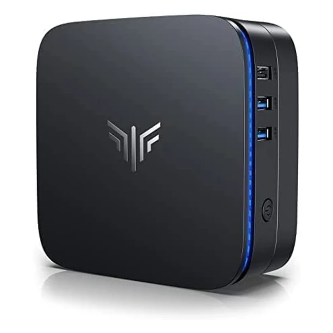 Mini PC Windows 10 Pro 8Go RAM 128Go SSD - Intel Celeron J3455 Quad Core - 4K - WiFi 2.4G/5.0G - Gigabit Ethernet - HTPC
