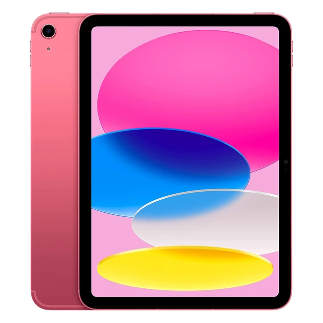 iPad 2022 de 10.9 pulgadas, WiFi + Cellular, 64GB, Rosa - Chip A14 Bionic, Cámara Gran Angular, Touch ID