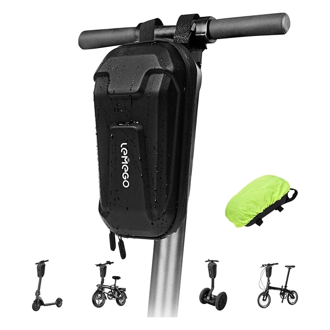 Bolsa Scooter Eléctrico Lemego - Soporte Impermeable EVA - Capacidad 22L - Xiaomi M365 Segway Ninebot