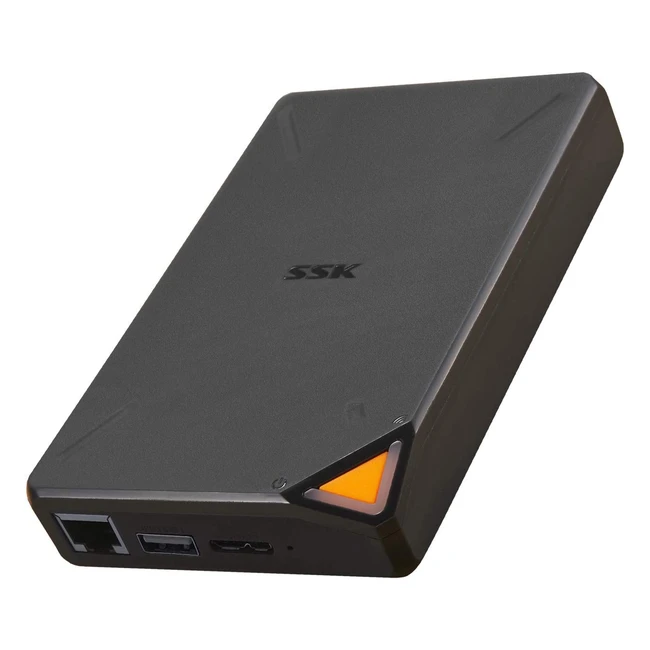 SSK 1TB Wireless Portable NAS Smart Storage with AutoBackup & Remote Access