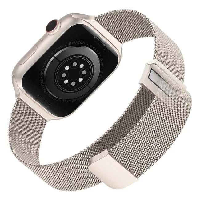 Metal Strap for Apple Watch 42mm 44mm 45mm - Stainless Steel Replacement Band fo