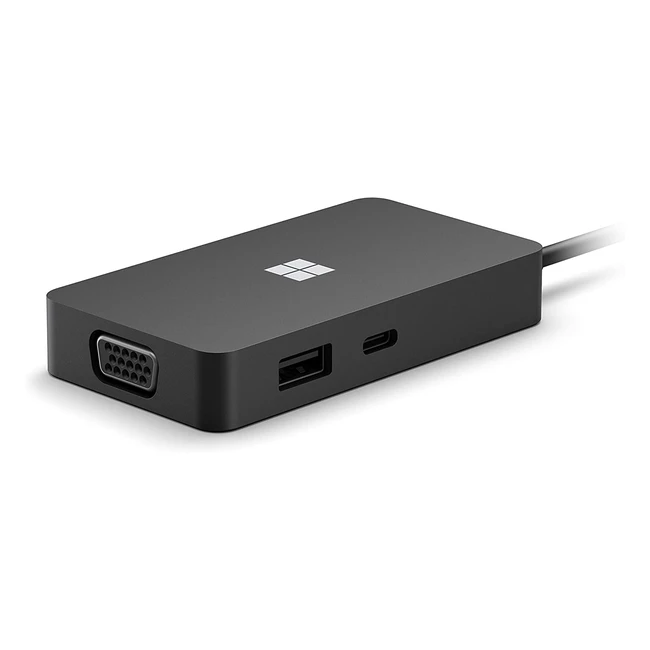 Microsoft USB-C Travel Hub - Datenbertragung mit 10Gbps Gigabit Ethernet HDM