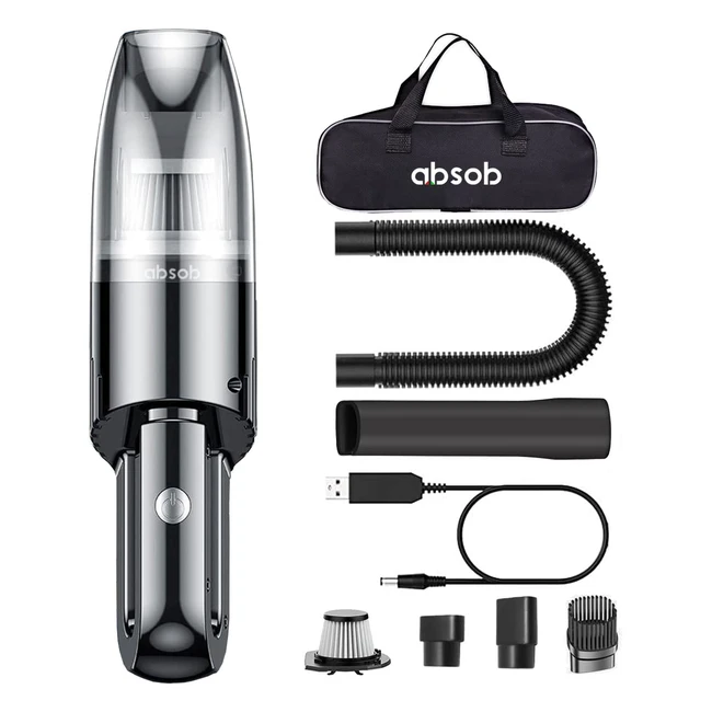 Powerful Cordless Vacuum Cleaner - Handheld Mini Portable for Home Car and Off