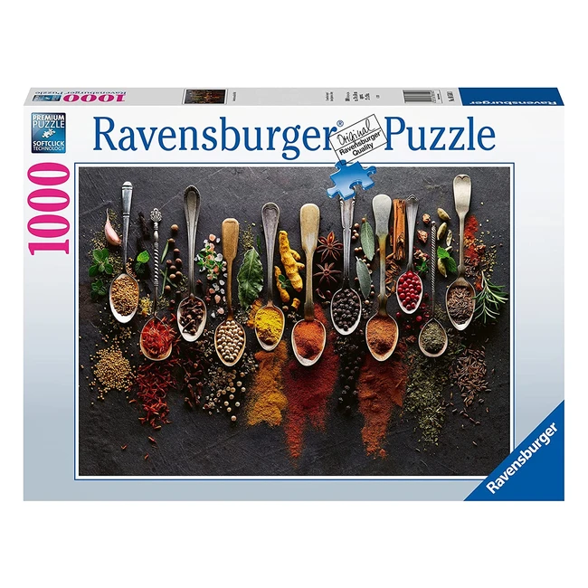 Puzzle Ravensburger Spezie da Tutto il Mondo 1000 Pezzi - Relax e Sfida per Adul
