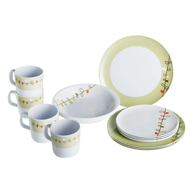Set de Melaminas Brunner Esprit - 16 piezas