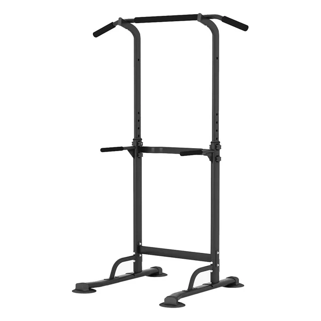 Chaise romaine multifonction avec barre de traction et accoudoirs pour musculation homme - SogesFurniture