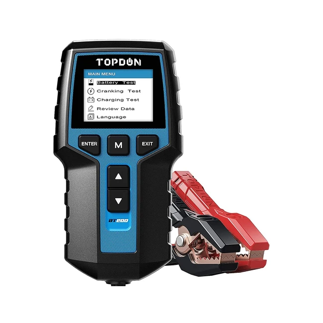 Tester Batteria AutoTopdon BT200 100-2000CCA - Analizzatore Digitale