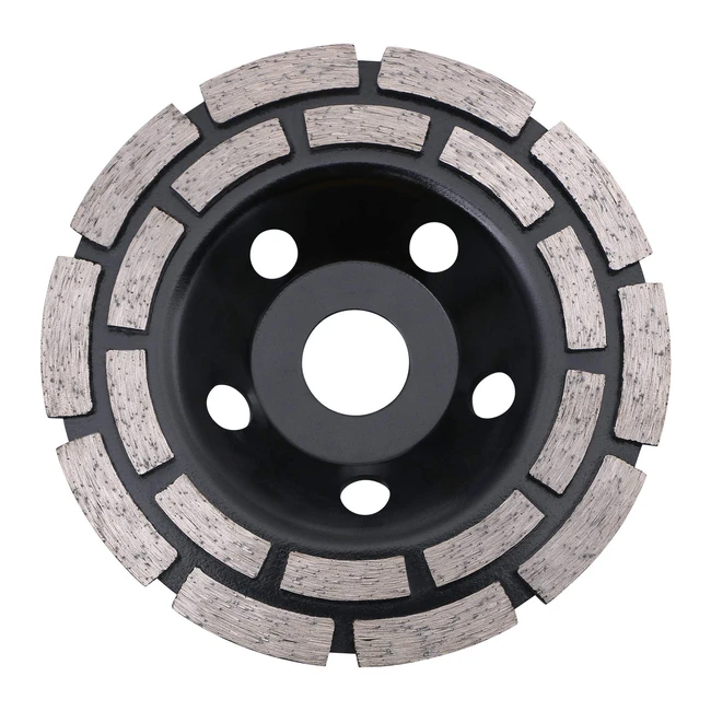 Disque Diamant Flintronic pour Meuler Béton 125x222mm | Double Range Meule Diamante Universelle