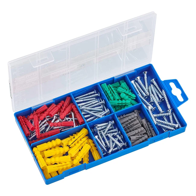 Tornillo para madera Connex DP8500057 - Acero galvanizado - 160 piezas