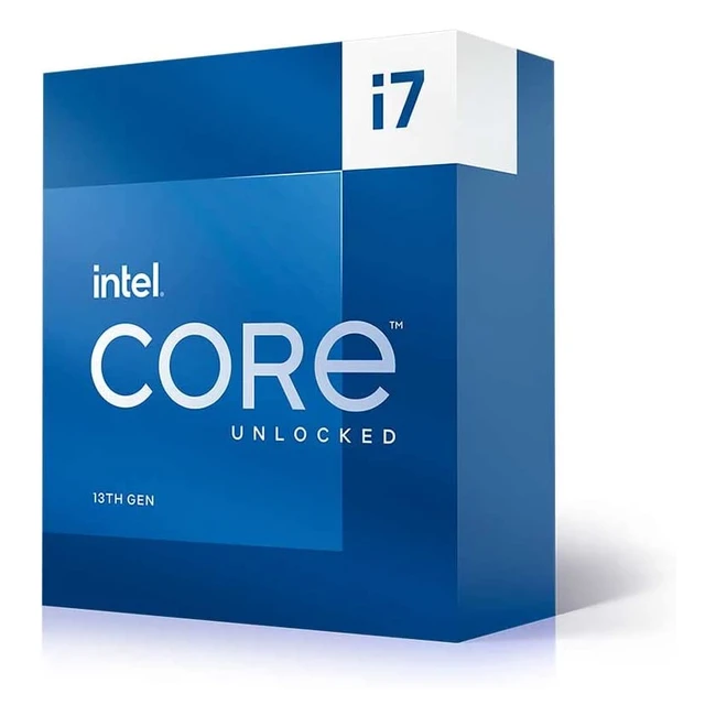 Intel Core i7-13700K Desktop-Prozessor 16 Kerne 8 P-Kerne 8 E-Kerne 30M Cache bi
