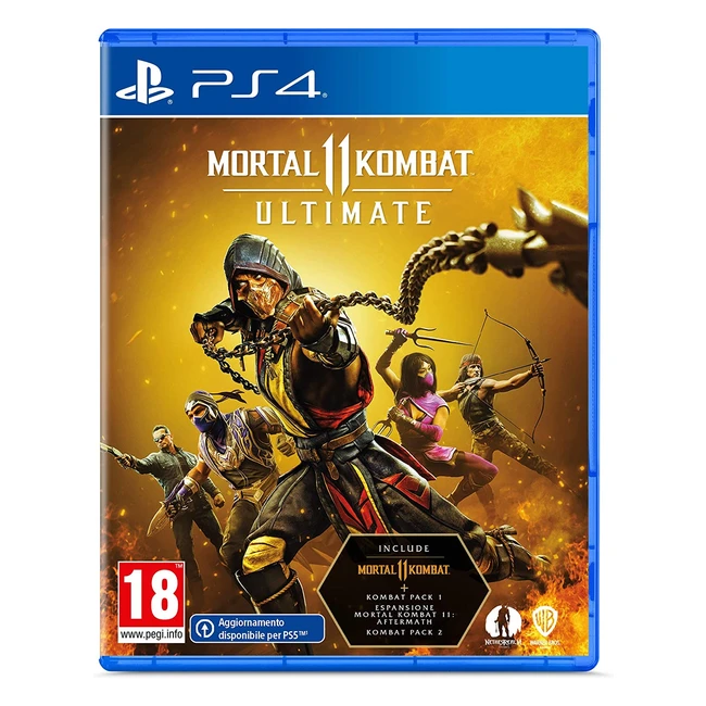 Mortal Kombat 11 Ultimate PS4 - Gioca come i protettori della Terra e fermi Kron