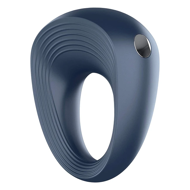 Satisfyer Vibroring Silicone Cock Ring - 10 Vibration Settings Rechargeable Wa