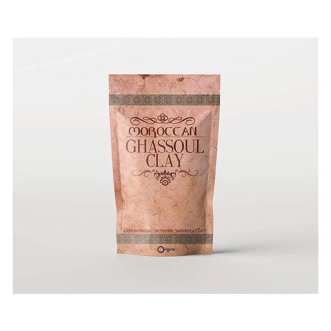 Ghassoul Rhassoul Arcilla Roja 100 Natural 500g - Cuidado de la Piel